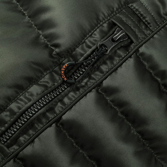 NWT Elora Mid Length Winter Coat Faux Fur and Quilted Lining sz M - Picture 5 of 11